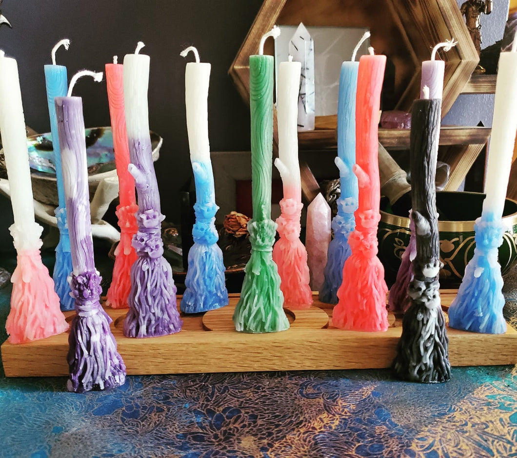 Broomstick Candle