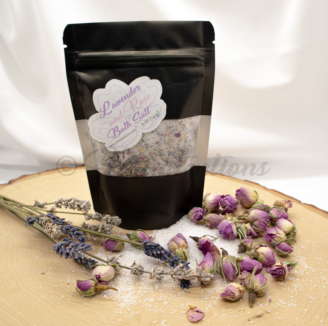 Lavender and Rose Bath Salt