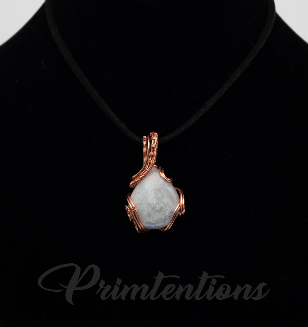Wire Wrapped Moonstone