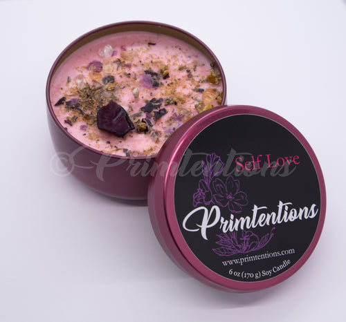 Self Love Intention Candles - Primtentions