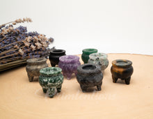 Load image into Gallery viewer, Mini Crystal Cauldron
