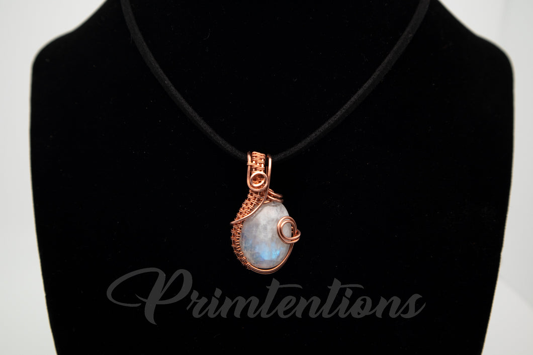 Wire Wrapped Moonstone II