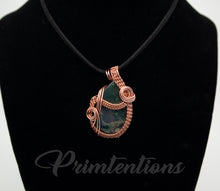 Load image into Gallery viewer, Wire Wrapped Moss Agate
