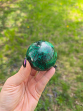 Load image into Gallery viewer, Malachite sphere
