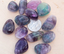 Load image into Gallery viewer, Rainbow Fluorite Tumble - Primtentions
