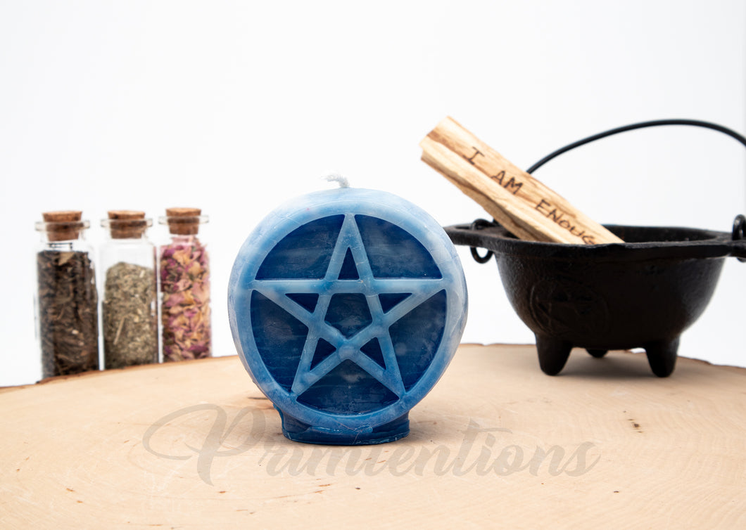 Pentagram Candle