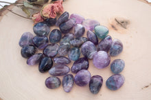 Load image into Gallery viewer, Rainbow Fluorite Tumble - Primtentions
