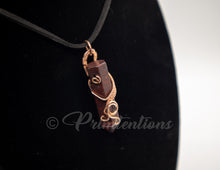 Load image into Gallery viewer, Wire Wrapped Red Jasper Point

